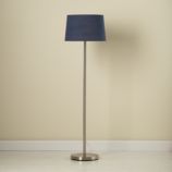Dk. Blue Floor Shade and Nickel Base