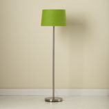 Green Floor Shade and Nickel Base