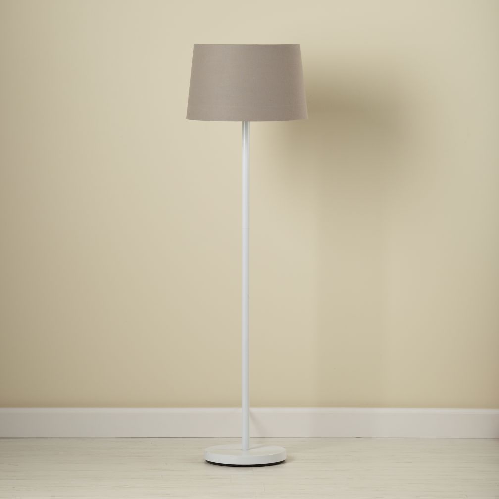 Grey Floor Shade (Shown with White Base)