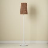 Woodgrain Floor Shade (Shown with White Base)