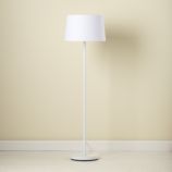 White Floor Shade and White Base