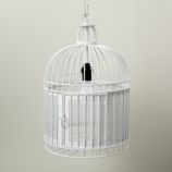 Like a Bird in a Cage Pendant Lamp (White)