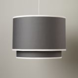 Double Pendant Ceiling Lamp (Grey)