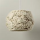 Cream Cardigan Pendant Lampshade