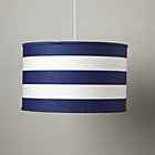 Blue White Stripe Pendant Lamp
