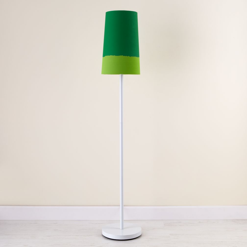 Lighten Up Green Floor Shade  (Shown with White Floor Base)
