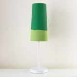 Lighten Up Green Table Shade (Shown with White Base)