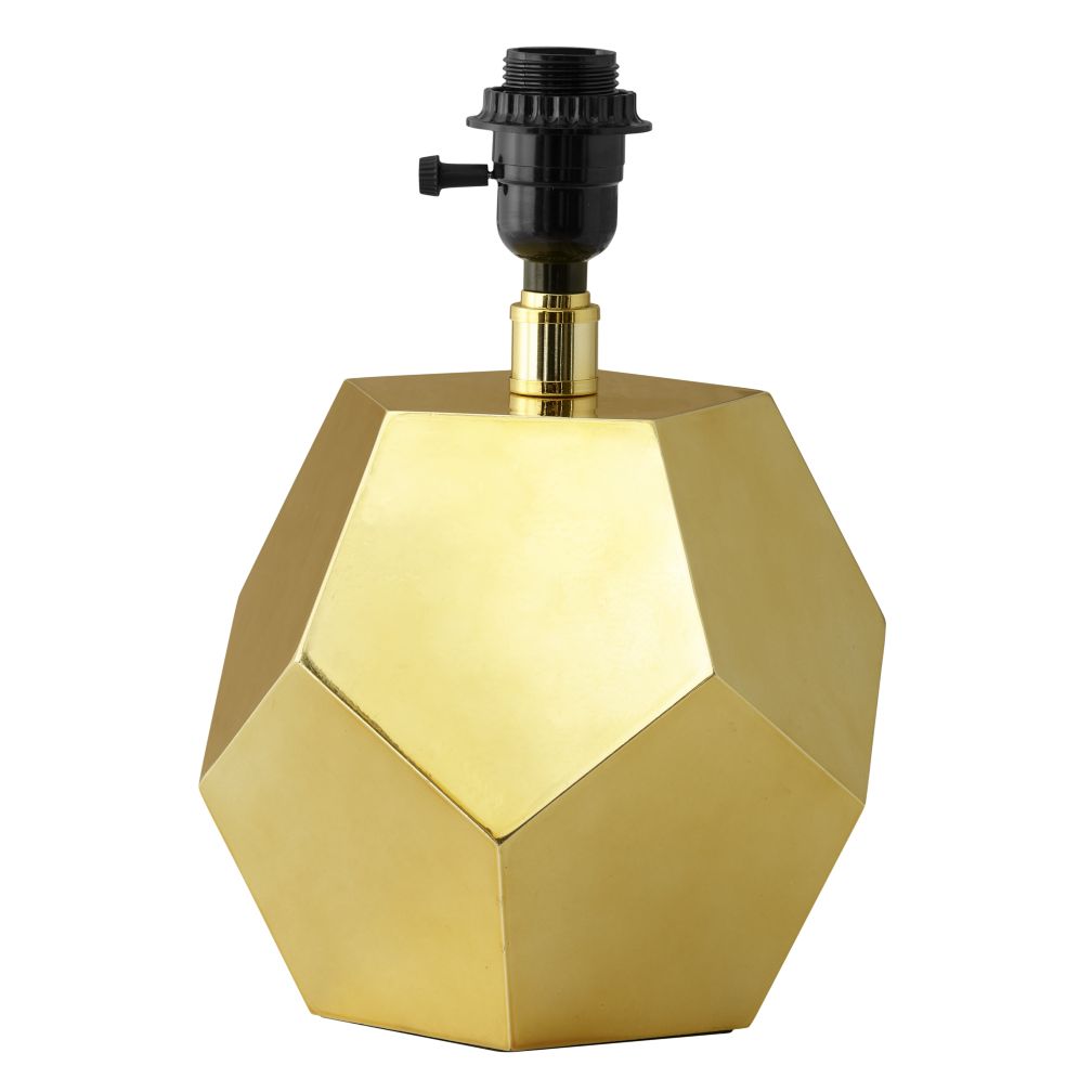 Between a Rock Lamp Base (Gold)