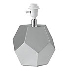 Silver Between a Rock Lamp Base