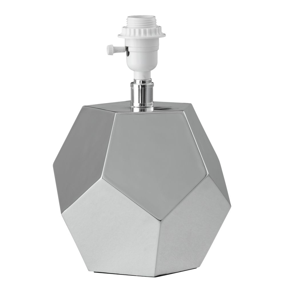 Between a Rock Lamp Base (Silver)