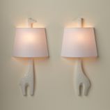 Head's Up Wall Sconces by Jonathan Adler