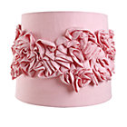 Pink Ruffled Table Shade
