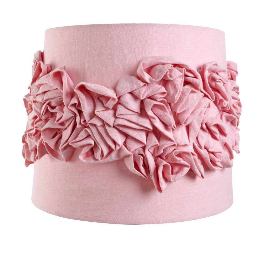Ruffled Table Shade (Pink)