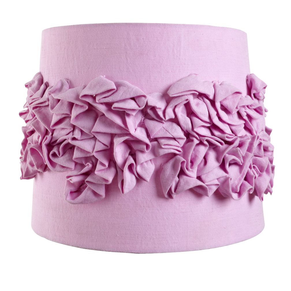 Ruffled Table Shade (Purple)