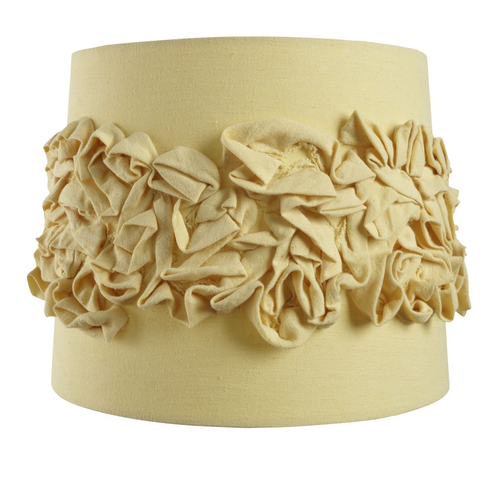 Ruffled Table Shade (Yellow)