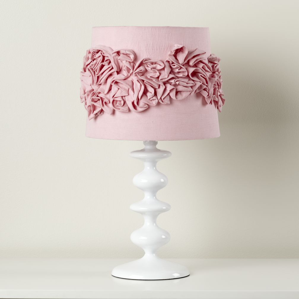 Ruffled and Ready Table Shade (Pink)