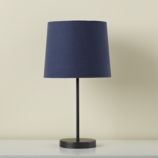 Graphite Table Base and Dk. Blue Shade