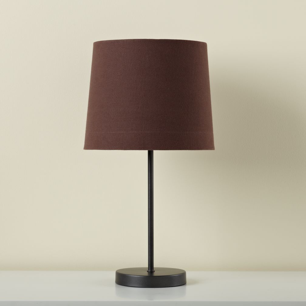 Chocolate Table Shade (Shown with Graphite Base)