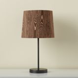 Woodgrain Table Shade (Shown with Graphite Table Base)