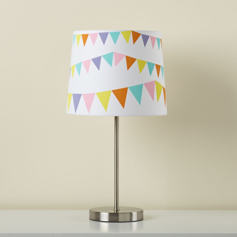 Pennant Table Shade (Shown with Nickel Base)