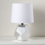 Between a Rock and a Lamp Base (Silver)