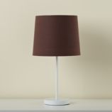 Chocolate Table Shade (Shown with White Base)