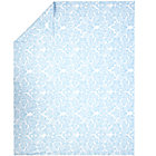 Twin Blue Floral Duvet Cover