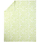 Full-Queen Green Floral Duvet Cover
