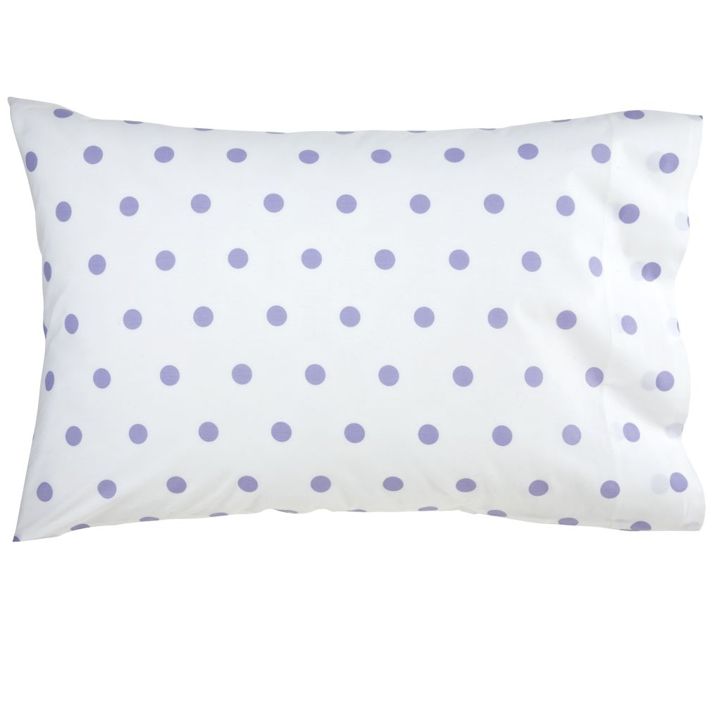 Lavender Pastel Dots Pillowcase