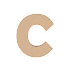 Large C Crafty Kraft Paper Letter