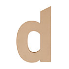 Large D Crafty Kraft Paper Letter
