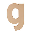 Large G Crafty Kraft Paper Letter