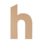 Large H Crafty Kraft Paper Letter