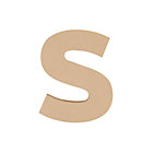 Large S Crafty Kraft Paper Letter