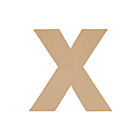 Large X Crafty Kraft Paper Letter