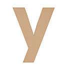Large Y Crafty Kraft Paper Letter