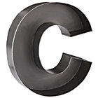 C Magnificent Metal Letter