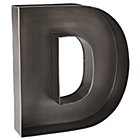 D Magnificent Metal Letter