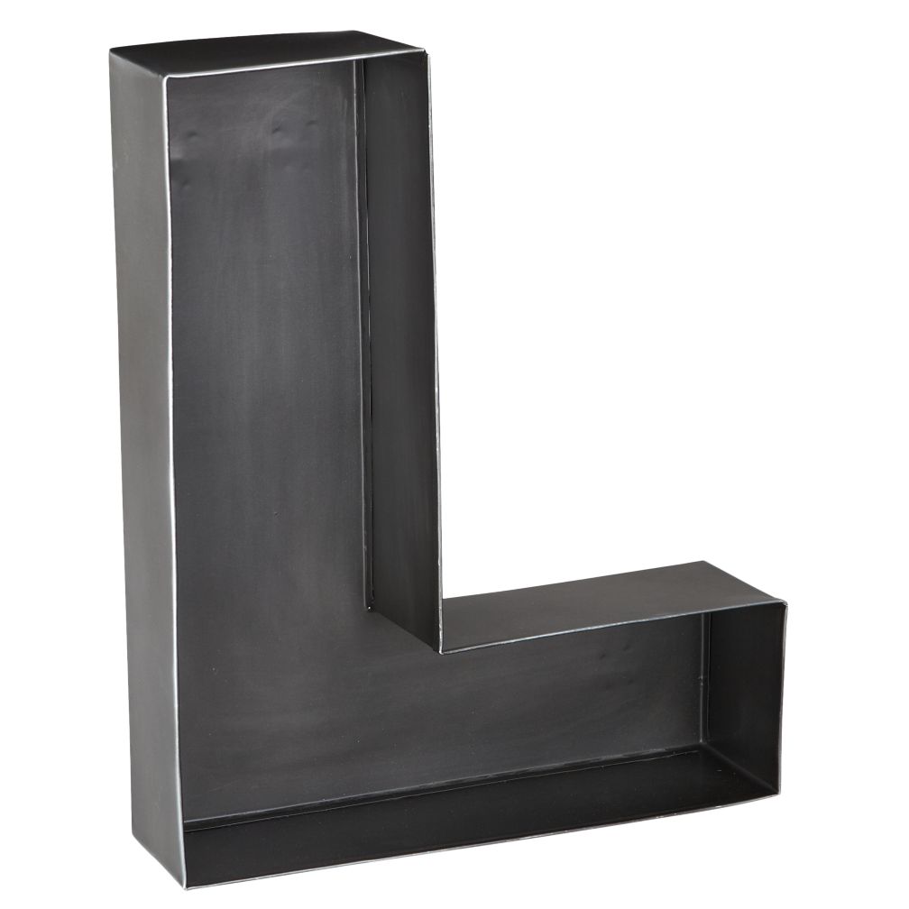 L Magnificent Metal Letter