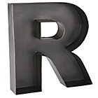 R Magnificent Metal Letter