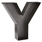 Y Magnificent Metal Letter