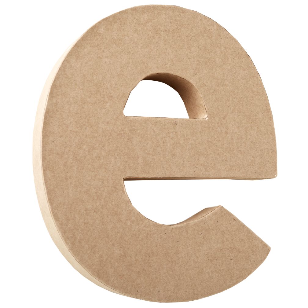 E Crafty Kraft Paper Letter