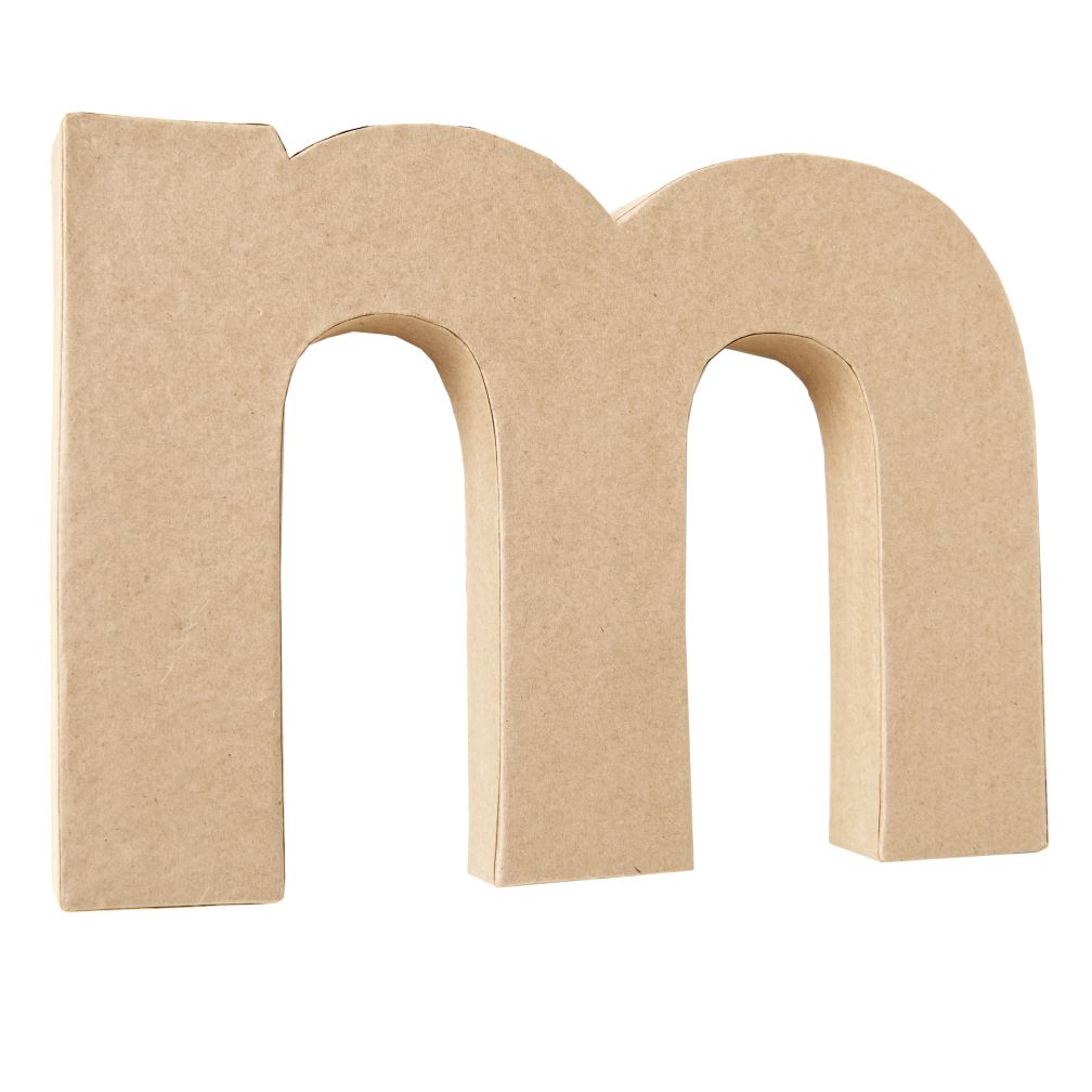 M Crafty Kraft Paper Letter