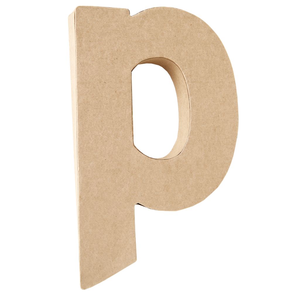 P Crafty Kraft Paper Letter