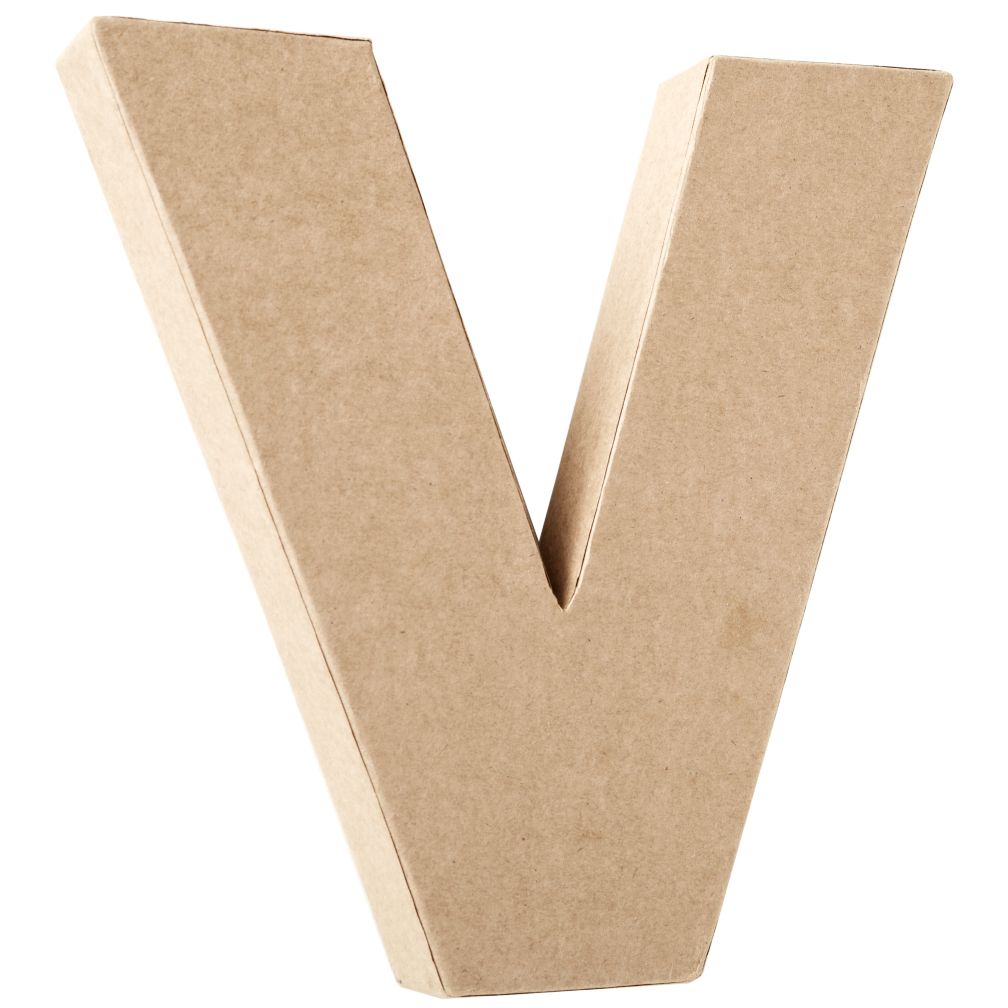 V Crafty Kraft Paper Letter