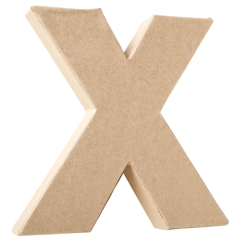 X Crafty Kraft Paper Letter