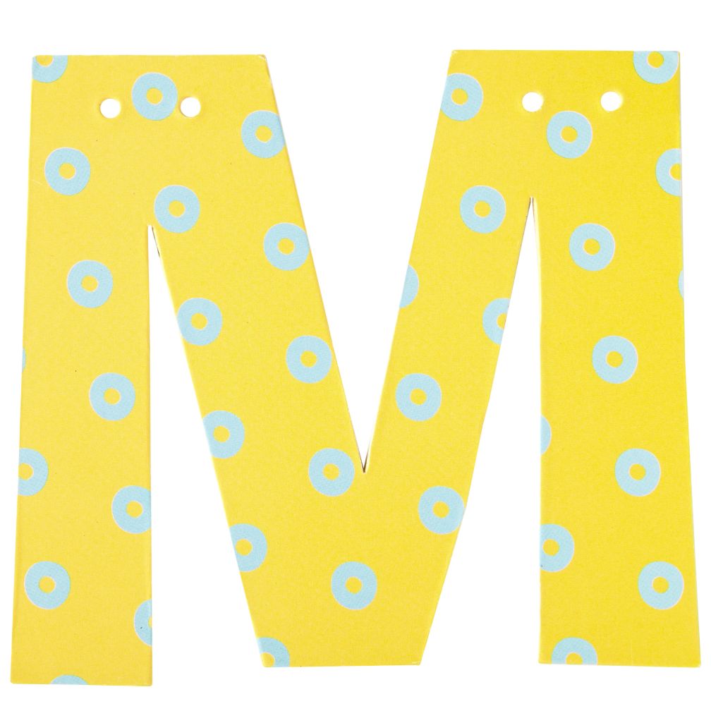 M Spell Ya Later Girl Letter