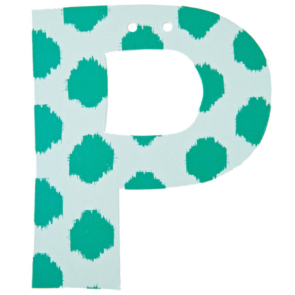 P Spell Ya Later Girl Letter