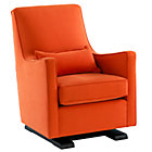 Orange Upholstered Luca Glider
