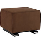 Dk. Brown Upholstered Luca Ottoman